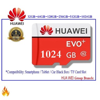 Original Huawei High Speed Class10 TF Card Adapter Waterproof Long save time Micro SD card