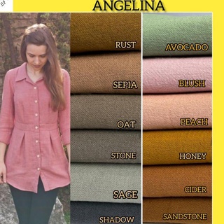 Linen Fabric | Linen RAMI ANGELINA PREMIUM (Code 118)