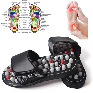 Chinese Adult Men Woman Unisex Home Massage Slippers Acupressure Therapy Foot Reflex Therapy Acupuncture Sandals