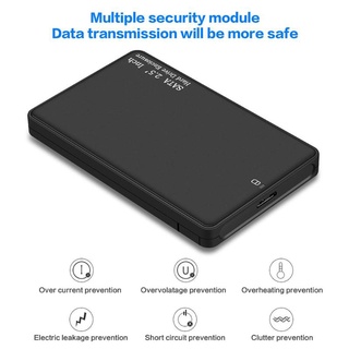HDD Enclosure Case USB 3.0 To SATA HDD Hard Drive External Case With Protective Case Cover (8)