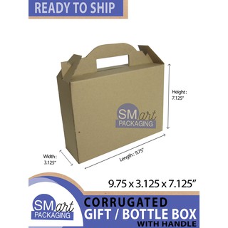 Bottle Box with Handle - 10pcs (2)