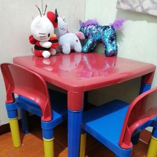 Study Table for Kids with 2 chair (1)