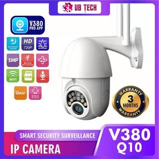 V380 Q10 IP CAM WIFI Camera Monitor Indoor Outdoor 1080p HD Dome IP Camera CCTV Security Camera