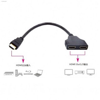 vga hdmito hdmi◊✜✚HDMI Splitter 1080P Cable 1 Male To Dual HDMI 2 Female LCD (5)