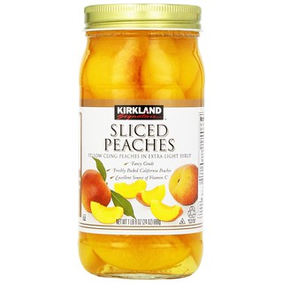 Kirkland Sliced Peaches, 24 Ounce