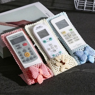 Cute Bowknot Dustproof TV Air Condition Remote Control Case Cover (5)