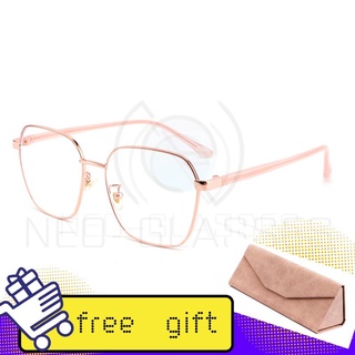 neo-glasses SIXTEEN/(free gift)Ultra-light metal/anti blue light glasses for man and wowen /2021 new large frame/Replaceable lens eyeglass (1)