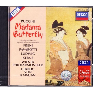 ❤ Ready Stock ❤Puccini：Selection of Madame Butterfly Opera Pavarotti/Karajan ImportedCD 4212472