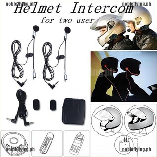 [NOB]Motorcycle Helmet Interphone Walkie Talkie Communication Intercom Head
