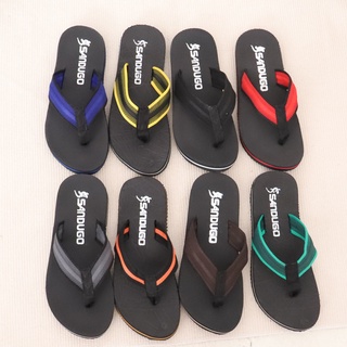 Sandugo sandals for men casual slippers thick bottom flipfop