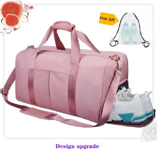 Travel Bag Sports Fitness bag Travel Mountaineering bag Gym Yoga Bag nylon Waterproof dry wet Separate independent Shoe store