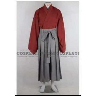 Samurai X KENSHIN YUKATA KIMONO Adult Clothes Traditional Japanese ANIME COSPLAY SIZE REQUEST