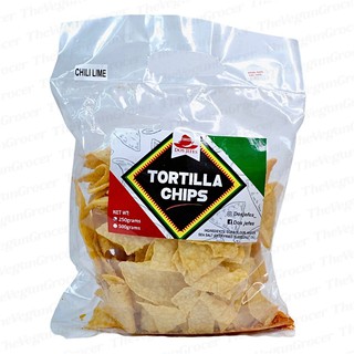 Vegan Chips Tortilla Chips Chili Lime By Dos Jefes 250G