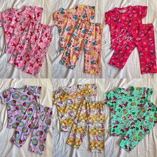Pajama For Kids Peppa pig Hellokitty☑️ for 1-2yrs old