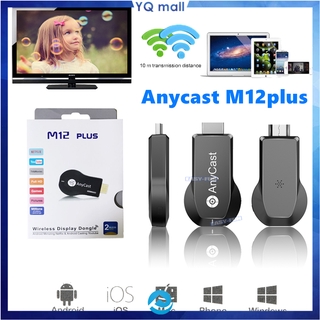 Original AnyCast M12 Plus HD 1080P Wireless WiFi Display HDMI Dongle Receiver Netflix(Nasdaq NFLX)