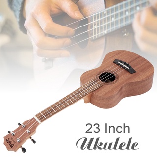 best❖✒21 / 23 / 26 Inch Tenor Ukulele Concert Acoustic Guitarra Cutaway 4 String Guitar Mahogany Woo