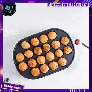 ◈220V 650W 20 Holes Electric Takoyaki Grill Pan Home Octopus Meat Ball Maker Plate Machine