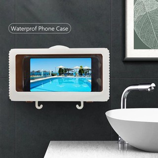 Bathroom shower Phone Holder Waterproof Wall Mount (1)