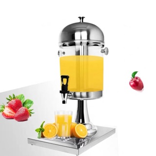 Stainless steel Juice Dispenser with Ice Chamber
