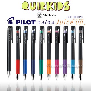 Pilot Juice Up 0.3 mm / 0.4 mm Retractable Clicker Gel Pen