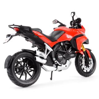 Maisto 1:12 Ducati Multistrada 1200S Red Diecast Alloy Motorcycle Model Toy (4)