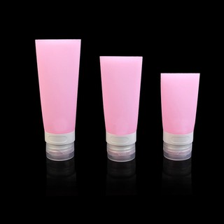 Empty❤ Silicone Travel Bottle Lotion Shampoo Cosmetic Tube Container Portable (4)