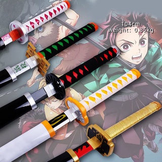 【In stock】Cosplay sword Demon Slayer Sword CosPlay Sword 104cm cos swprd for Children Kids Gifts (3)