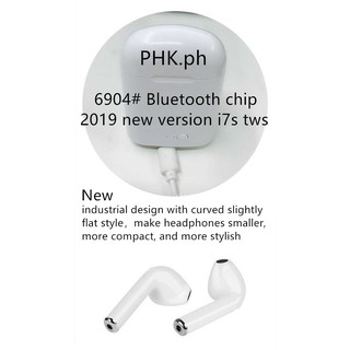 Pink I7s tws AirPods Wireless Bluetooth Headset With Charge Box High with stable version Earphones (6)