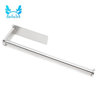 ❒【In Stock】Kitchen Roll Paper Wall Mount Toilet Paper Holder Stainless Steel Bathroom Tissue Towel R