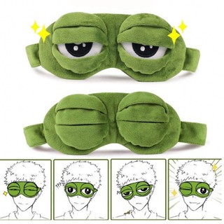 【sale】 3D Pepe The Frog Sad Frog Eye Mask Cover Sleeping Rest Sleep