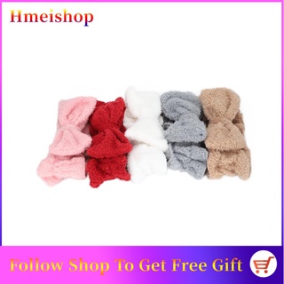 Hmeishop Soft Bow Hair Band Makeup Face Washing Headbands For Women Shower