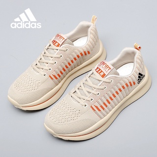 Adidas Men'S Shoes Low Cut Lightweight Large Size Breathable Fly Woven Mesh Shoes Running Jogging Shoes Outdoor Sports Shoes 39-44