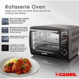 Camel 18Liters Stainless Rotisserie Oven