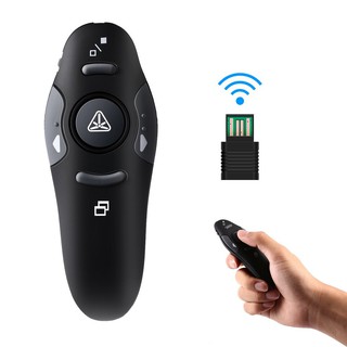 2.4GHz Wireless USB Presenter RF Remote Control Red Laser Pointer Pen dQed