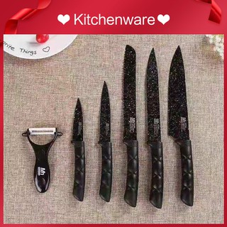 ♥304 stainless ♥steel kitchen knife cut meat slicing knife knifed bone scissors kitchen knives set