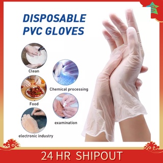 PVC Gloves Multipurpose Gloves Nitrile Sterile Gloves Disposable Gloves 100pcs