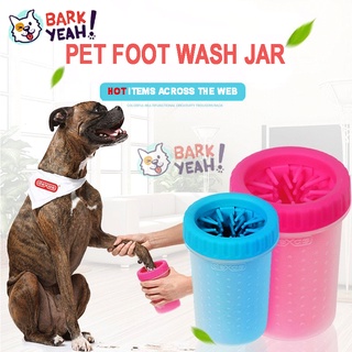 Soft Dog Cat Dirty Paw Wash Cup Cleaning Bucket Pet Puppy Kitten Foot Supplies for Household Animal