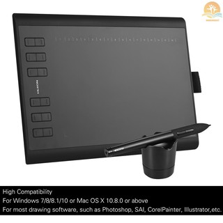 HUION 1060PLUS Portable Drawing Graphics Tablet Pad 10 (7)