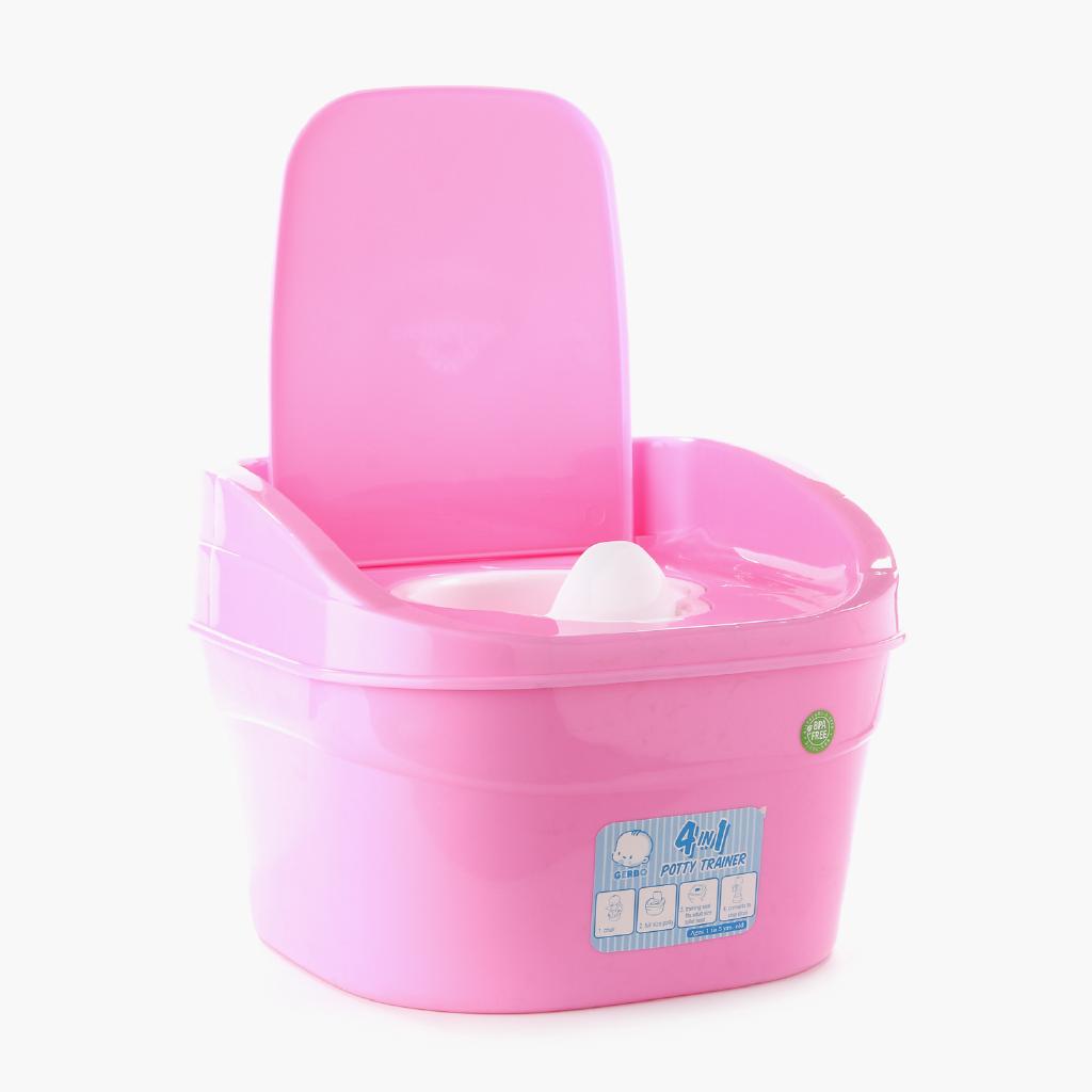 Gerbo 4-in-1 Potty Trainer (Pink)