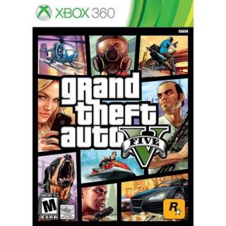 The Newest!! Xbox 360 GTA 5 2 Disc game Cassette