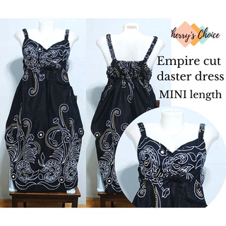MORE PRINTS Empire cut duster dress Bangkok challis manipis pambahay damit pambuntis small size (1)