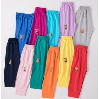 【Q&M】Children's cotton super soft trousers/candy color pants for boys and girls (1)