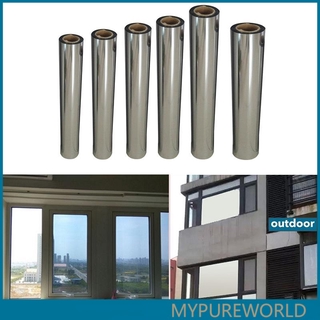 3M Mirror Solar Reflective Window Film One Way Mirror Tint Roll Protect Privacy