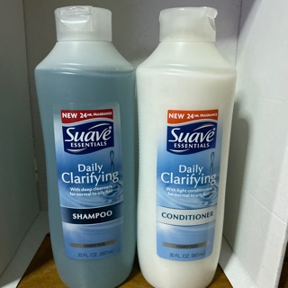 Suave Essentials Daily Clarifying Shampoo & Conditioner (1)