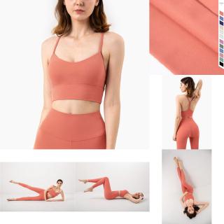 Hot Sale Ins Fitness Sexy Beauty Back Sports Underwear Vest-type Naked Small Sling Yoga Bra