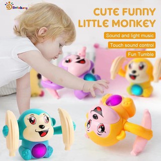 baby educational toys for kids Funny Voice-Activated Toys Spin Around Field Voice Contro monkey