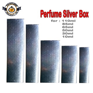 ◈Perfume Silver Box Set of 5pcs for Packaging and wrapping♙
