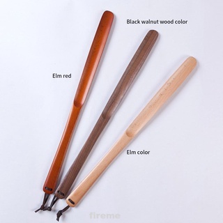 【spot goods】✚☜Home Hotel Accessories Wooden Portable Aid Tool Shoe Horn