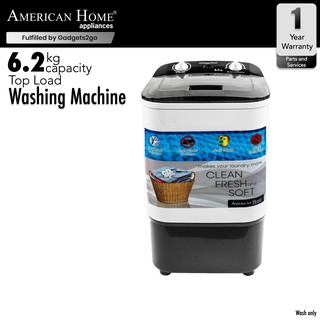 American Home 6.2 Kg. Top Load Washing Machine AHW-616