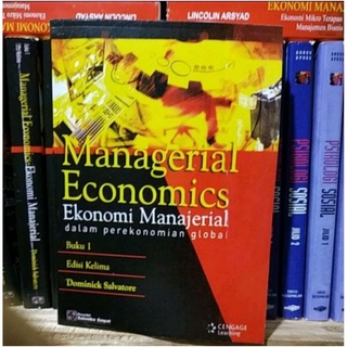 Managerial ECONOMICS Managerial ECONOMICS In global ECONOMICS Volume 1 - Dominick Salvatore